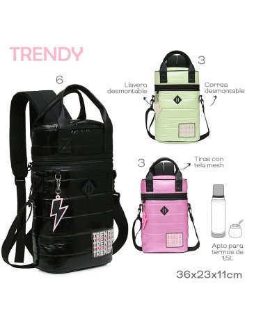 Venta por Mayor y Catalogo Bolso / Mochila  Matero TRENDY