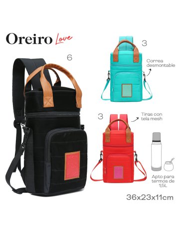 Bolso / Mochila  Matero LAS OREIRO