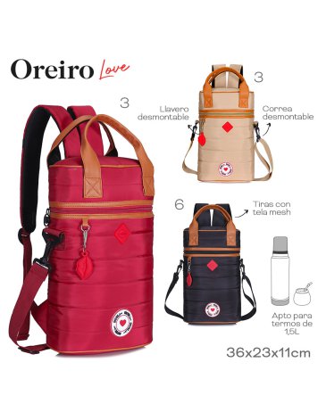 Venta por Mayor y Catalogo Bolso / Mochila  Matero LAS OREIRO