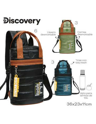 Venta por Mayor y Catalogo Bolso / Mochila  Matero DISCOVERY