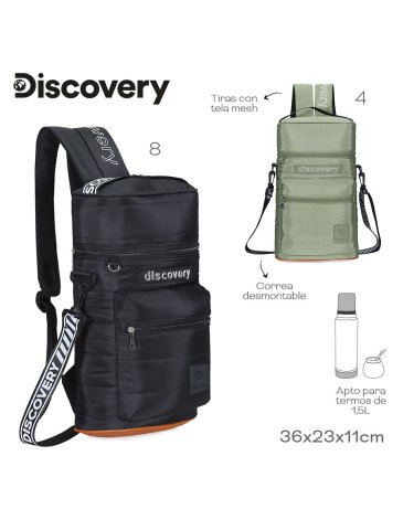 Venta por Mayor y Catalogo Bolso / Mochila  Matero DISCOVERY