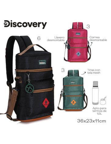 Venta por Mayor y Catalogo Bolso / Mochila  Matero DISCOVERY