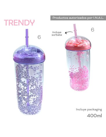 Vaso 400ml TRENDY