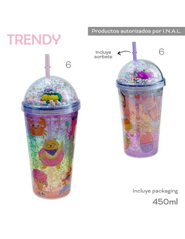 Venta por Mayor y Catalogo Vaso 450ml TRENDY