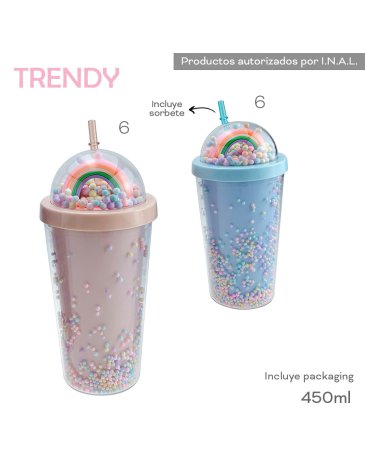 Venta por Mayor y Catalogo Vaso 450 ml TRENDY