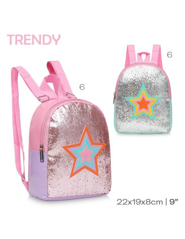 Mochila Infantil 9'' Pulgadas TRENDY