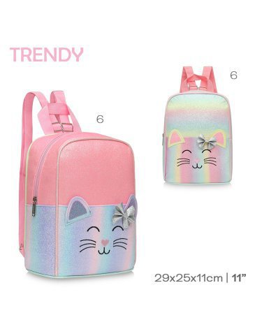 Venta por Mayor y Catalogo Mochila 11'' Pulgadas TRENDY