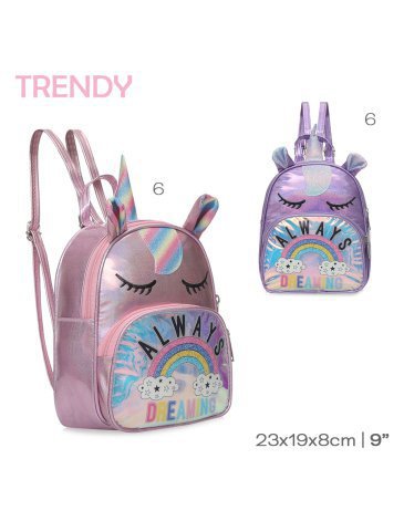 Mochila 9'' Pulgadas TRENDY