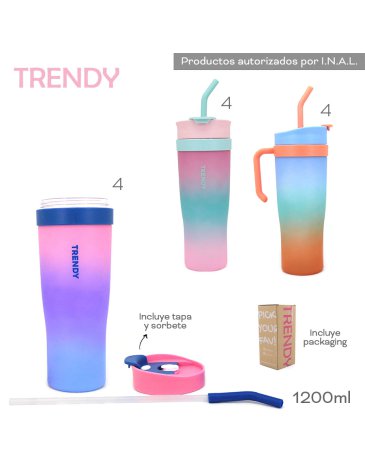 Vaso 1200ml - TRENDY