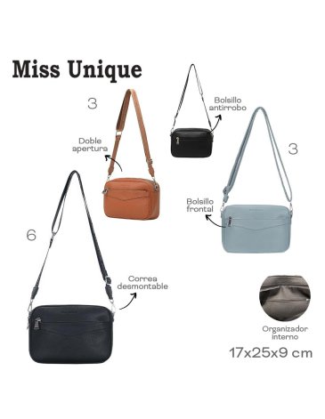 Venta por Mayor y Catalogo Morral       MISS UNIQUE