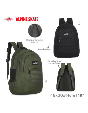 Mochila 19'' Pulgadas ALPINE SKATE