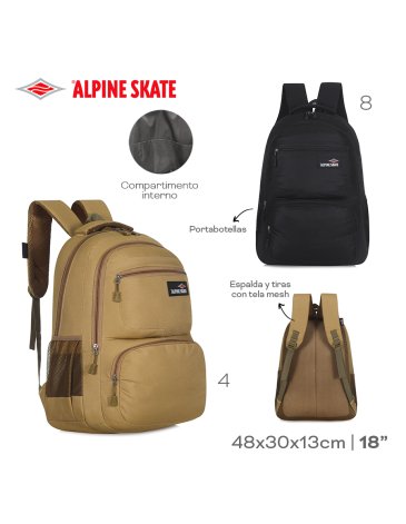 Mochila 18'' Pulgadas ALPINE SKATE