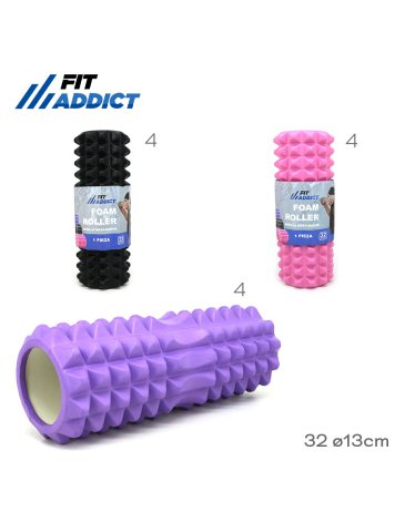 Rodillo Masajeador Yoga Roller  Fit Addict