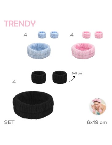 Set Vincha Make Up TRENDY