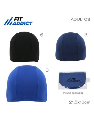 Gorro Natacion Fit Addict