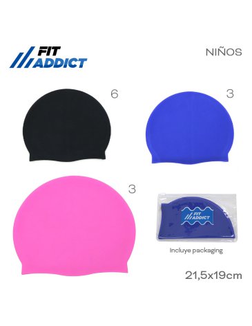 Gorro Natacion Fit Addict