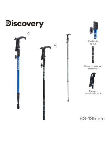 Venta por Mayor y Catalogo Palo Trekking DISCOVERY