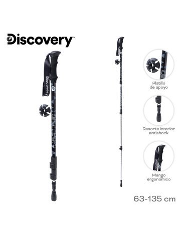 Baston Trecking 63-135 cm DISCOVERY