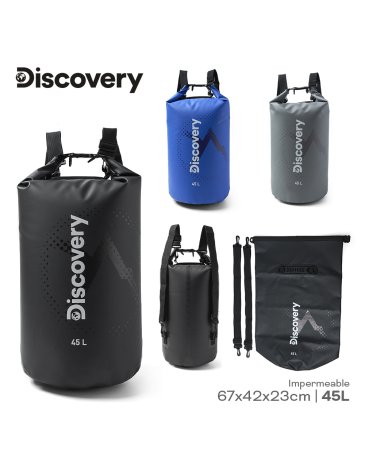 Bolso Mochila Impermeable 45 Litros DISCOVERY