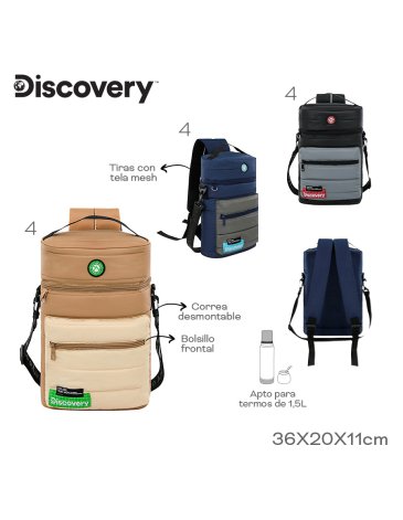 Venta por Mayor y Catalogo Bolso Matero DISCOVERY