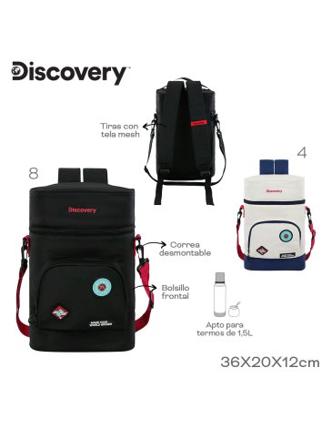 Venta por Mayor y Catalogo Bolso Matero DISCOVERY