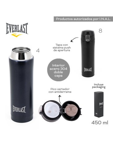 Botella Termica 450 ML EVERLAST