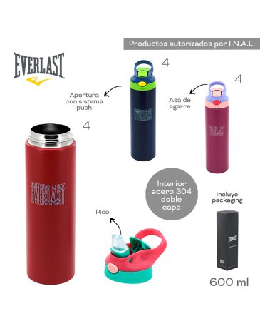 Botella Termica 600 ML EVERLAST