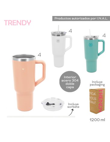 Vaso Termico 1200 ML TRENDY