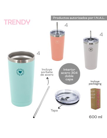 Venta por Mayor y Catalogo Vaso Termico         TRENDY