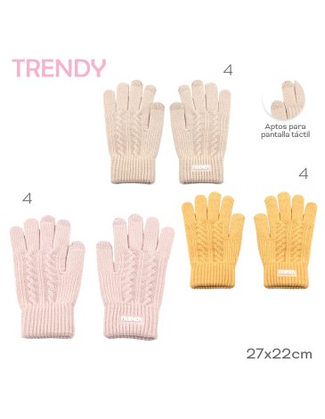 Venta por Mayor y Catalogo Guante TRENDY