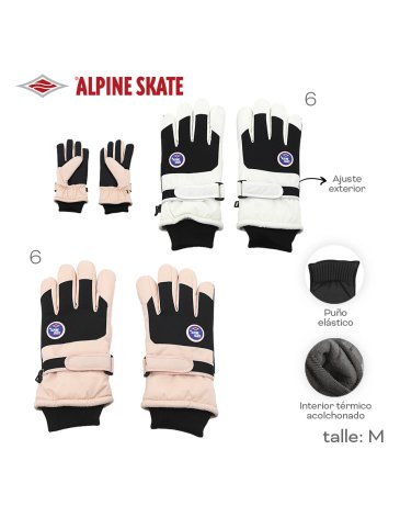 Venta por Mayor y Catalogo Guante        ALPINE SKATE