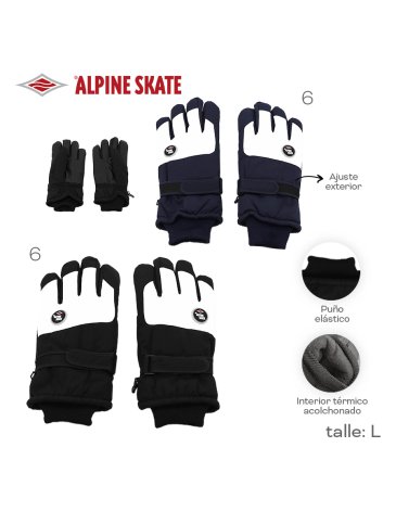 Venta por Mayor y Catalogo Guante        ALPINE SKATE