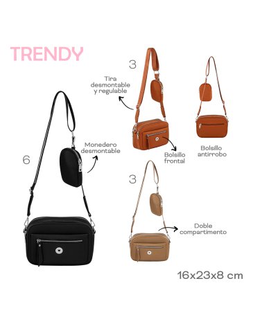 Morral c/Monedero TRENDY