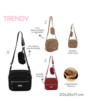 Morral c/ Monedero TRENDY