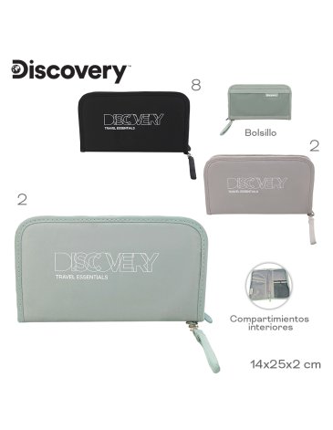 Porta Pasaporte DISCOVERY