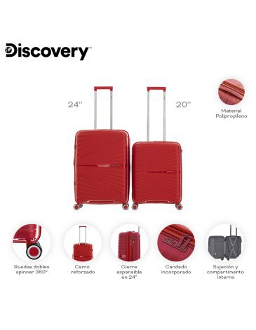 Set Valijas Discovery 20