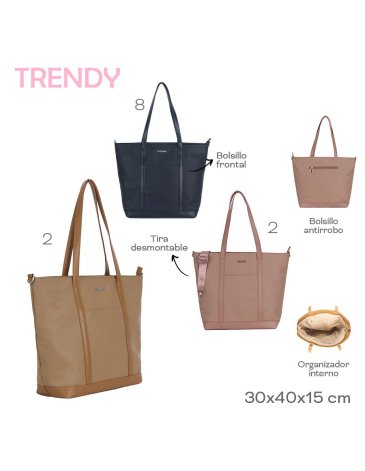 Cartera Tote Bag TRENDY