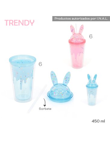 Vaso Trendy 450ml TRENDY
