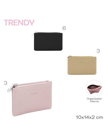 Monedero Tarjetero TRENDY