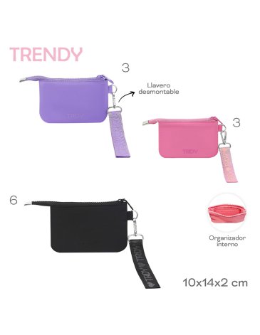 Monedero Tarjetero TRENDY