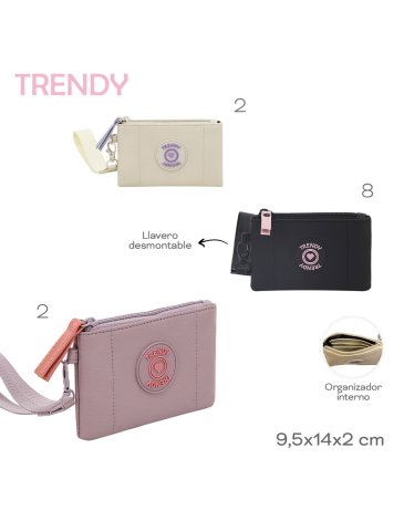 Monedero Tarjetero TRENDY