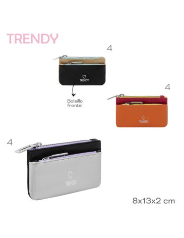 Monedero Tarjetero TRENDY