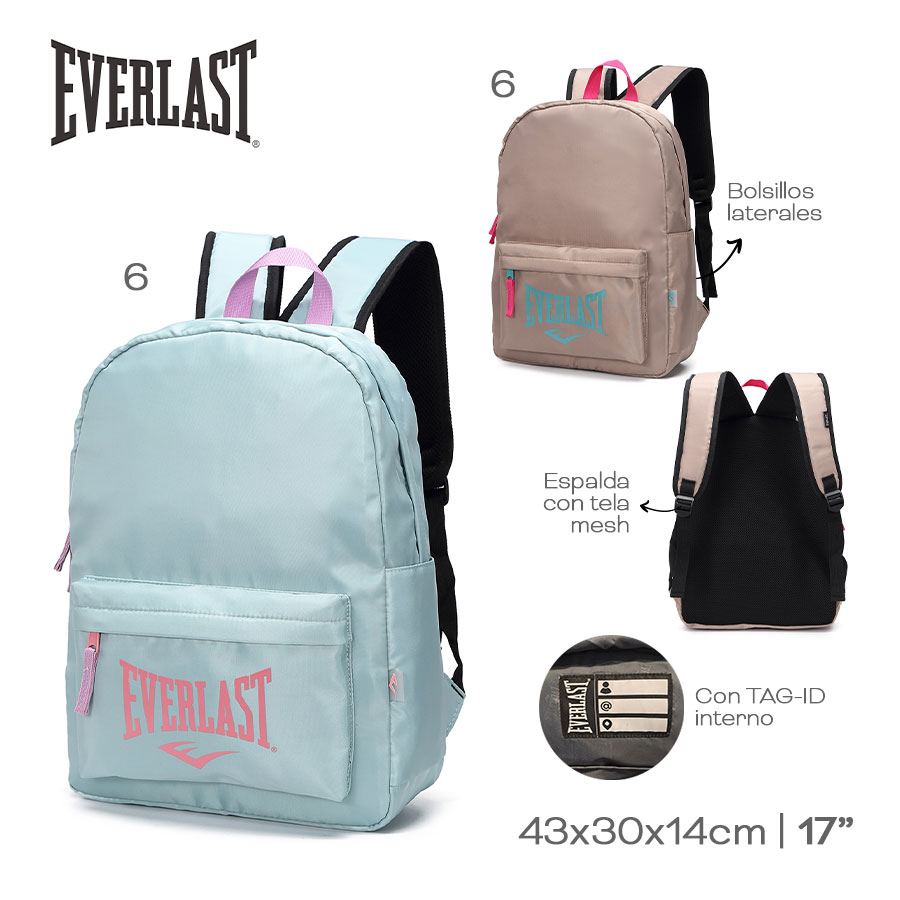 Mochila 17 Pulgadas EVERLAST Importador Mayorista El Para so de