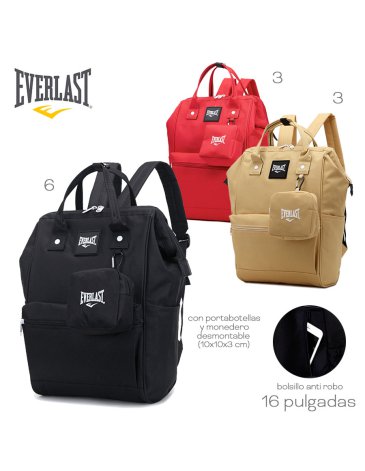 Mochila Boca de Pez con Monedero 16