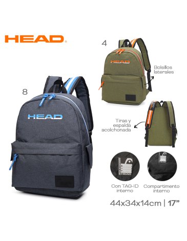 Mochila 17'' Pulgadas HEAD