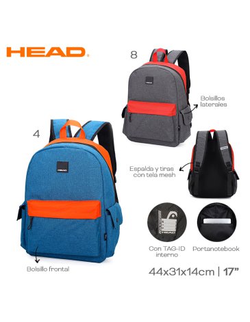 Mochila 17'' Pulgadas HEAD