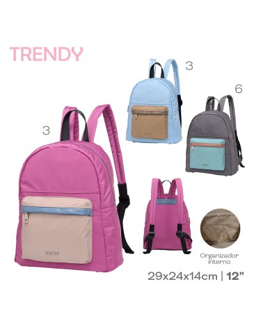 Mochila 12'' Pulgadas - TRENDY