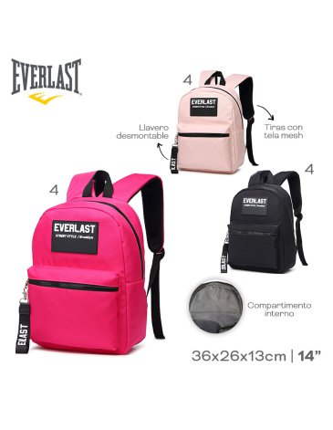 Mochila 14'' Pulgadas EVERLAST