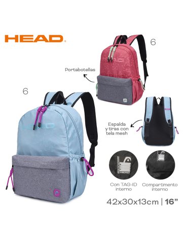 Mochila 16'' Pulgadas HEAD