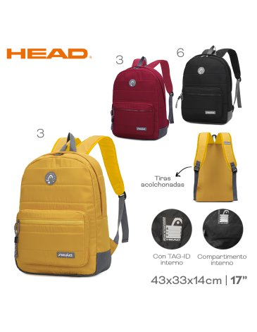 Mochila 17'' Pulgadas HEAD